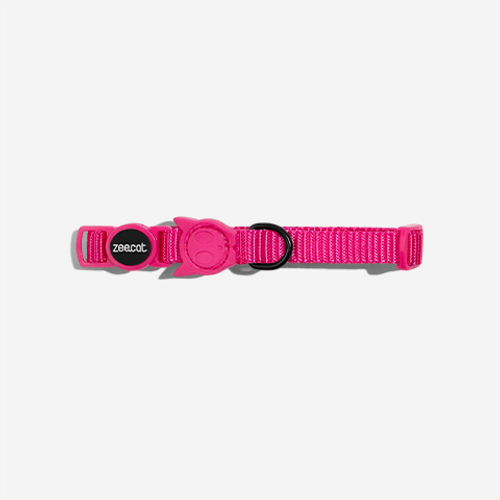 Coleira Zee.Cat Pink Led para Gatos U