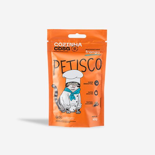 Snack Nugget Cansei de Ser Gato sabor Frango 40g