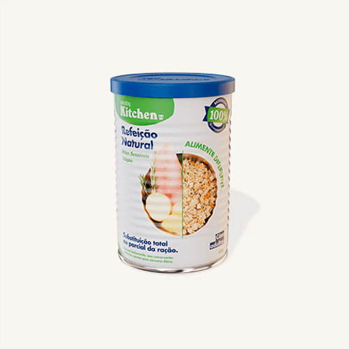 Cães Adultos Refeição Natural - Peles Sensíveis 400G