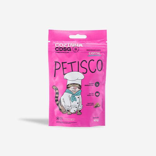 Snack Nugget Cansei de Ser Gato sabor Carne 40g