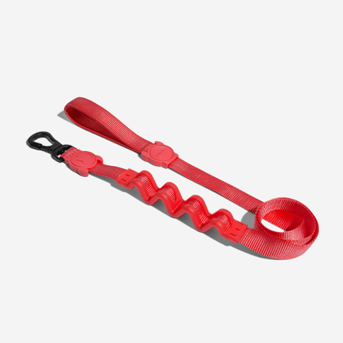 Guia com Amortecedor para Cachorros Neon Coral G