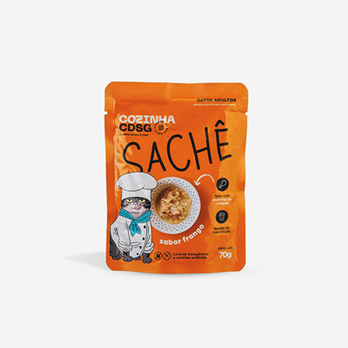 Sachê Cansei de Ser Gato sabor Frango 70g