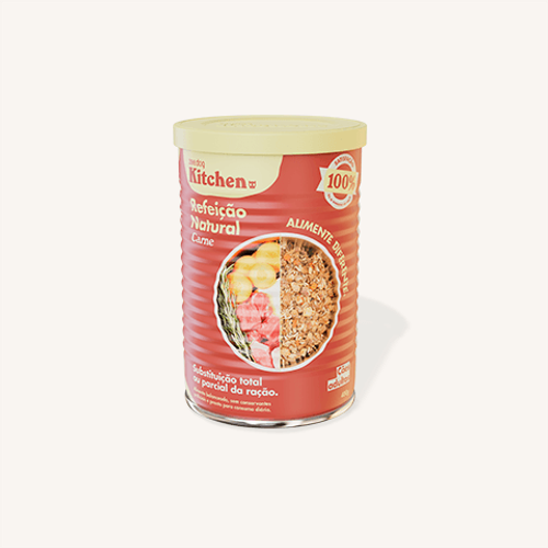 Cães Adultos Refeição Natural - Carne 400G