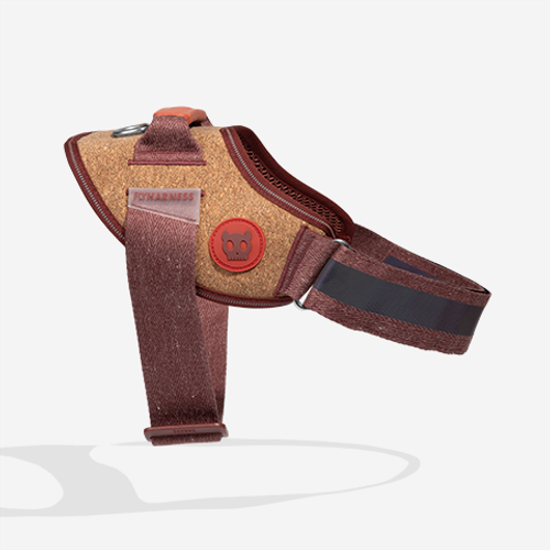 Peitoral para Cachorros FlyHarness Naturals Cocoa 2